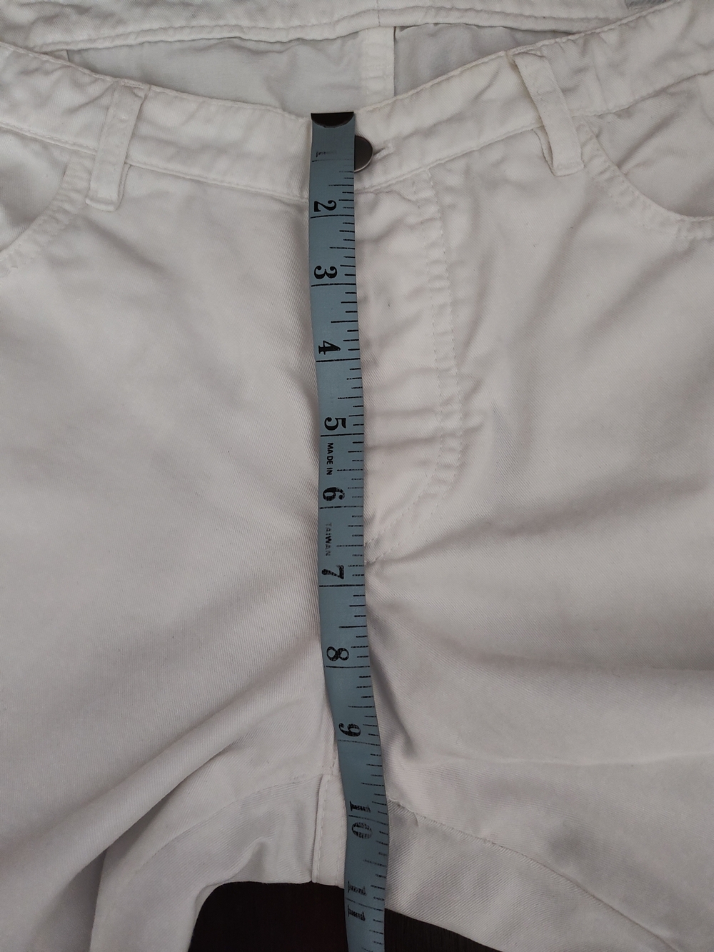 PRADA Milano Men’s White Denim Logo Jeans Button Fly Size 34x30 Vtg Y2k Archive - Picture 14 of 16
